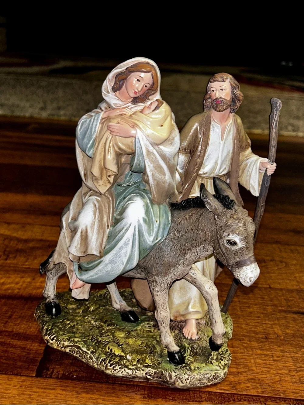Roman ~ Renaissance ~ La Posada ~ Flight Into Egypt ~ Figurine ~ New W/ Box